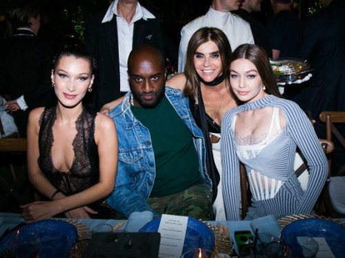 Carine Roitfeld and amfAR fashion runway fundraiser