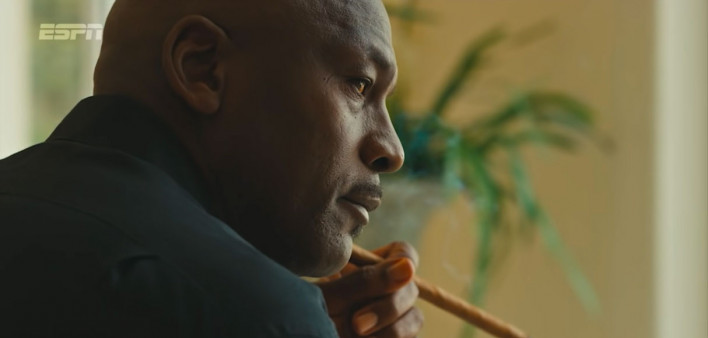 Michael Jordan from ESPN documentary The Last Dance