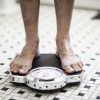 bare feet on scale