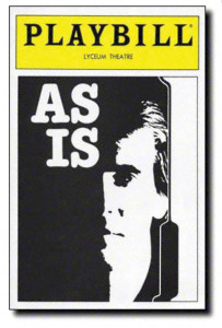 As Is playbill