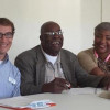 Living Well Retention in Care peer counselors (from left) Andrew Ballard, Lester Wallace and Debra Richardson