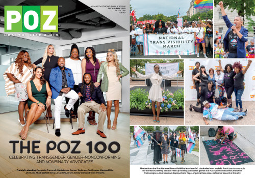 POZ December 2019 cover