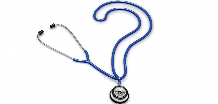 stethoscope question mark illustration