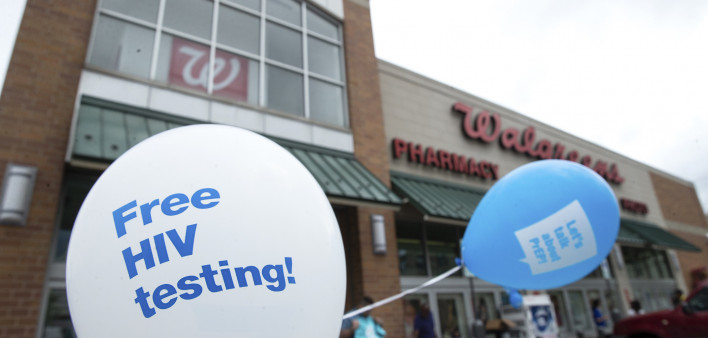 Walgreens offers free HIV testing and info on Thursday, June 27, 2019.