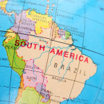 map South America Brazil
