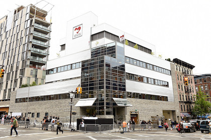 The renovated home of God's Love We Deliver, now called The Michael Kors Building, 2015.