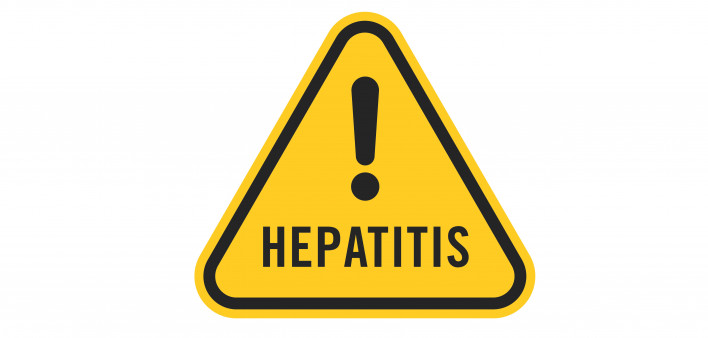 yield sign caution hepatitis