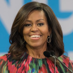 Michelle Obama, speaking to students at NC State University