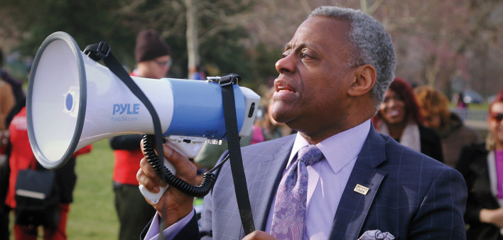 President and CEO of AIDS United, Jesse Milan Jr.