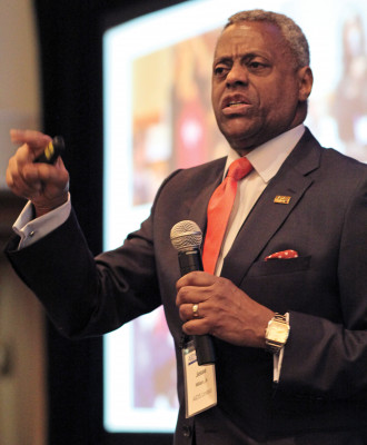 President and CEO of AIDS United, Jesse Milan Jr.