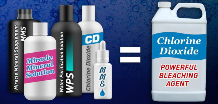 Miracle Mineral Solution, bleach