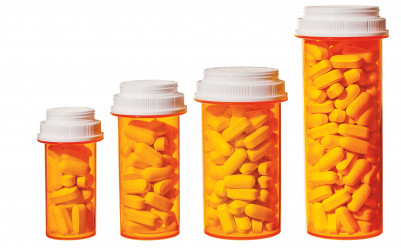 bottles of rx pills