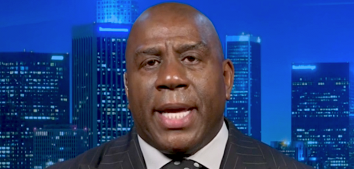 On a CNN town hall, Magic Johnson speaks about HIV and the new coronavirus
