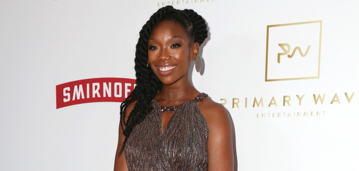 Brandy, Brandy Norwood at the Primary Wave 11th Annual Pre-GRAMMY Party at The London on February 11, 2017 in West Hollywood, CA