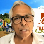 Richard Zaldivar, the executive director of The Wall Las Memorias Project, leads a Zoom discussion on meth and Latino MSM