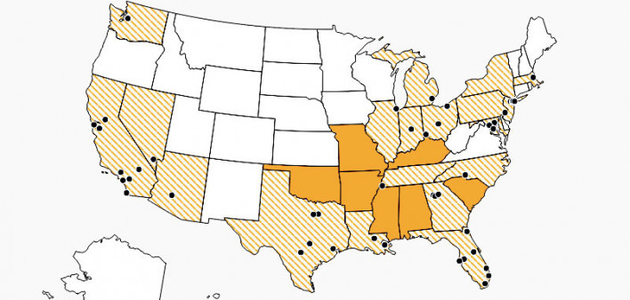 A screenshot of America’s HIV Epidemic Analysis Dashboard (AHEAD)