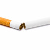 cigarette broken in half