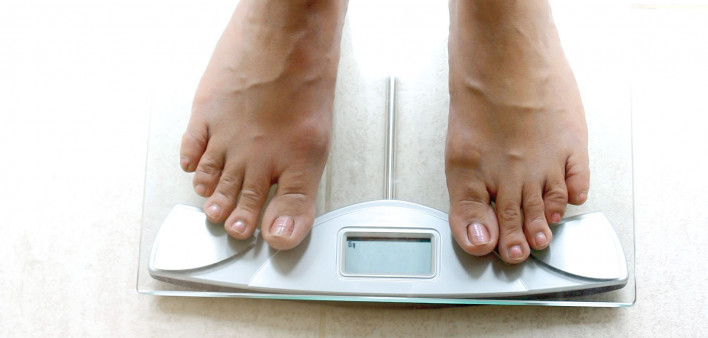 feet on scale weight