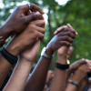 On July 13, 2016, hundreds of protesters gathered at Nelson Mandela Park in Montreal for a Black Lives Matter rally to condemn racial profiling and police brutality.