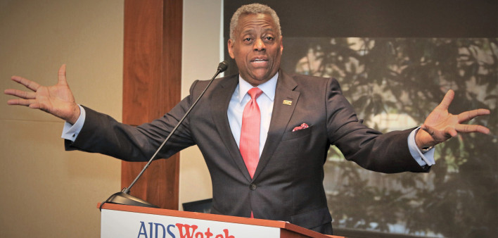 President and CEO of AIDS United, Jesse Milan Jr.