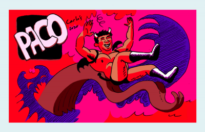 One of four comics in Strip AIDS 2020