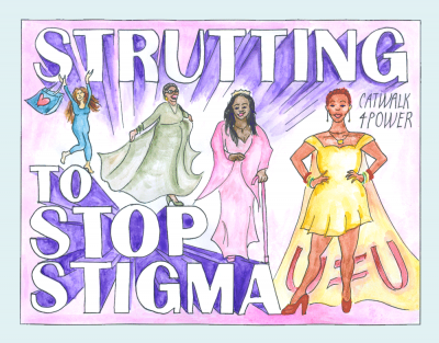 One of four comics in Strip AIDS 2020